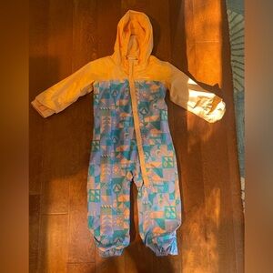 Columbia Critter Jitters 4T rain suit, worn twice